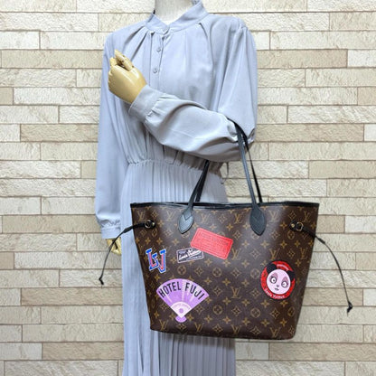 Louis Vuitton Neverfull MM My LV World Tour Monogram Tote Bag Monogram Canvas