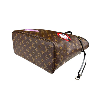 Louis Vuitton Neverfull MM My LV World Tour Monogram Tote Bag Monogram Canvas