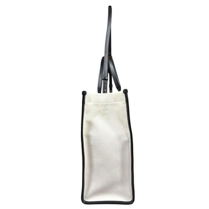 Balenciaga Hardware Large Tote Shoulder Bag Canvas 671403 White Unisex Balenciag