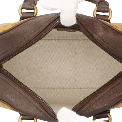 Gucci Adidas Collaboration Mini Duffel Bag GG Crystal Handbag PVC Coated Canvas