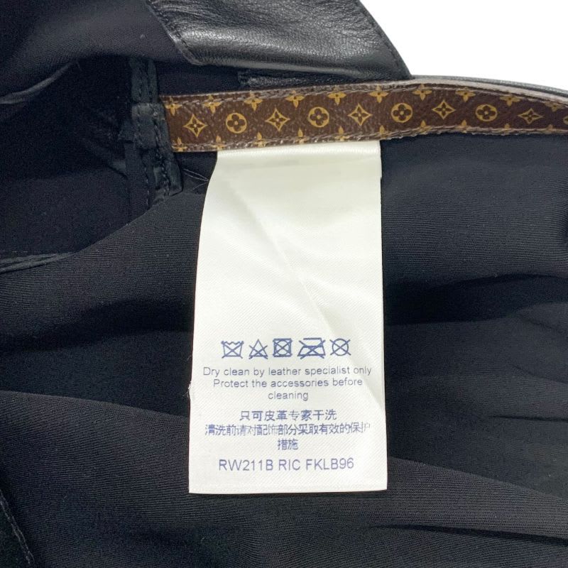 Louis Vuitton Outerwear Black Brown Monogram Jacket Blouson
