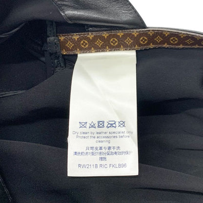 Louis Vuitton Outerwear Black Brown Monogram Jacket Blouson