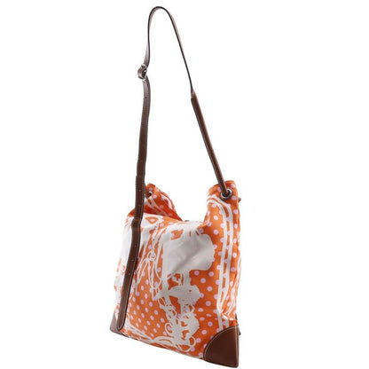 Hermes Silky City PM Brides de Gala Brides de Gala Polka Dot Silk Orange C