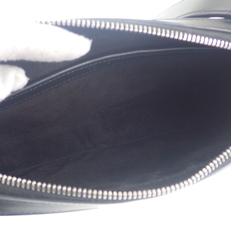 Celine Medium Messenger dot.38 si Shoulder Bag Calf Black Silver Hardware