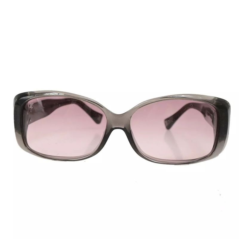 Louis Vuitton Sunglasses Purple Black Lame Ladies 30 Bs088