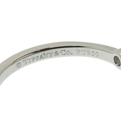 Tiffany & Co Jean Schlumberger 4P Diamond Ring Pt950 Platinum Diamond #11.5