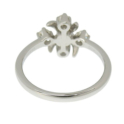 Tiffany & Co Jean Schlumberger 4P Diamond Ring Pt950 Platinum Diamond #11.5
