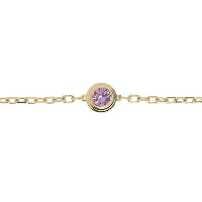 Cartier D'amour Pink Sapphire Bracelet 18K Pink Gold 750 Pink Gold Pink