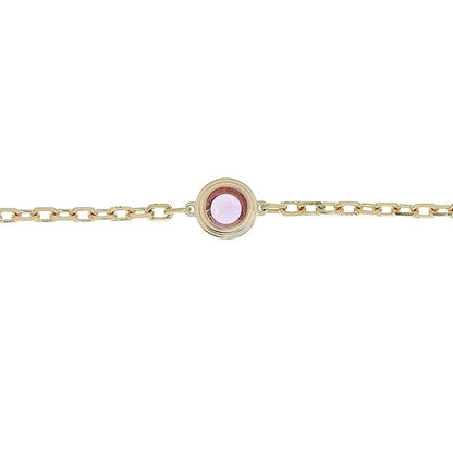 Cartier D'amour Pink Sapphire Bracelet 18K Pink Gold 750 Pink Gold Pink