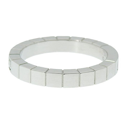 Cartier Lanier 1P Diamond Ring 18K White Gold 750 White Gold Diamond #54