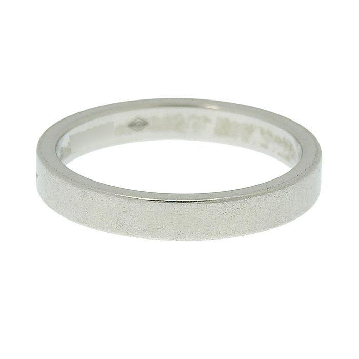 Cartier C De Cartier Wedding Ring Pt950 Platinum #54 Equivalent To Size 14