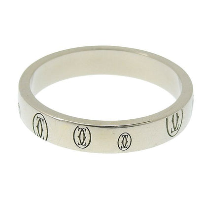 Cartier Happy Birthday Ring 18K White Gold 750 White Gold #60 Equivalent To