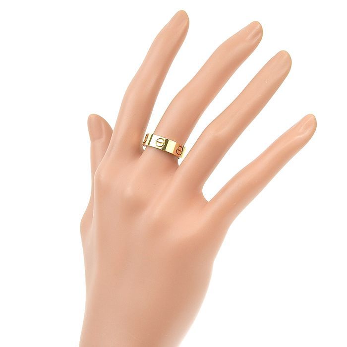 Cartier Love Ring 18K Yellow Gold 750 Yellow Gold #51 Equivalent To Size 11