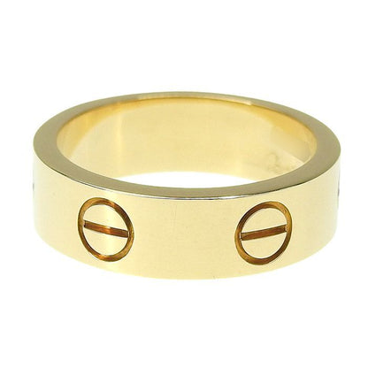 Cartier Love Ring 18K Yellow Gold 750 Yellow Gold #51 Equivalent To Size 11