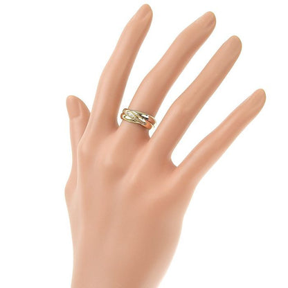 Cartier Trinity Ring 18K Yellow Gold 18K White Gold 18K Pink Gold 750 Yellow