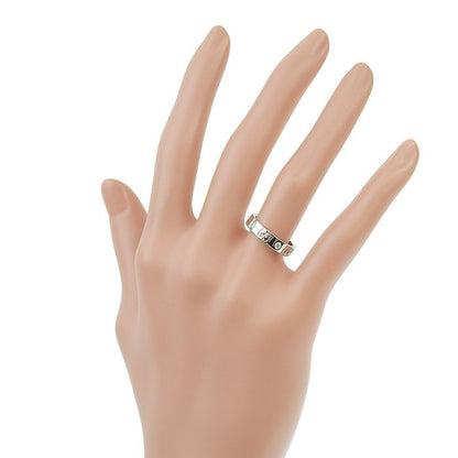 Gucci GG Icon Slim 5P Diamond Ring 18K White Gold 750 White Gold Diamond #9