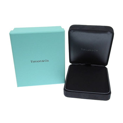 Tiffany & Co TWO Open Horizontal Bar Diamond Necklace 18K White Gold 750 White