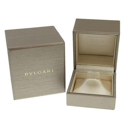 Bvlgari Bulgari Parentesi Openwork Diamond Ring 18K White Gold 750 White Gold