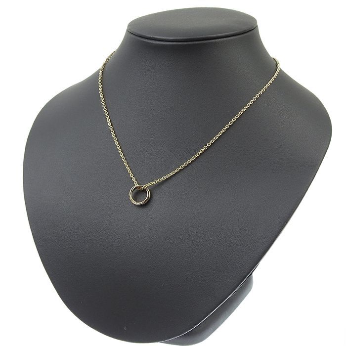 Cartier Trinity Necklace 18K Yellow Gold 18K White Gold 18K Pink Gold 750