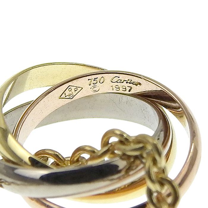 Cartier Trinity Necklace 18K Yellow Gold 18K White Gold 18K Pink Gold 750