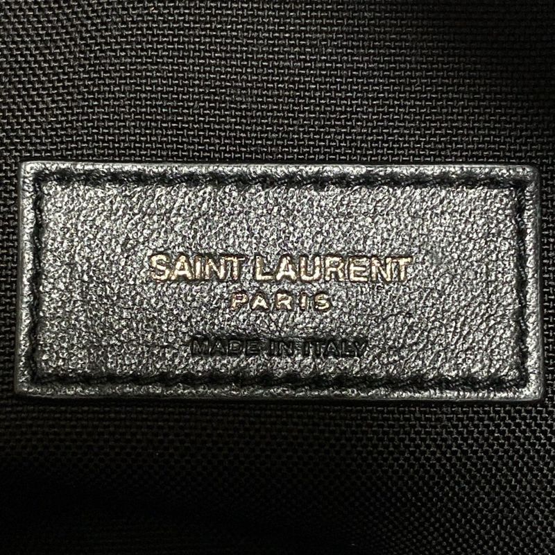 Saint Laurent Paris Waist Pouch Nuxe Crossbody Bag 581375 Black