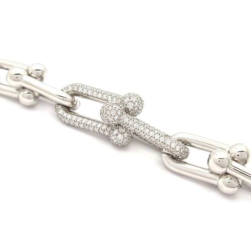 Tiffany & Co Bracelet Excellent Condition Hardware Medium Link Bracelet 18k