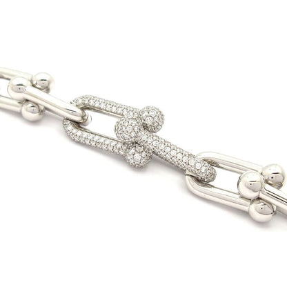 Tiffany & Co Bracelet Excellent Condition Hardware Medium Link Bracelet 18k