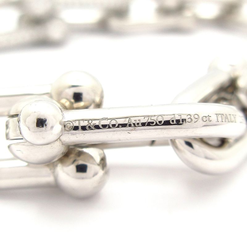 Tiffany & Co Bracelet Excellent Condition Hardware Medium Link Bracelet 18k