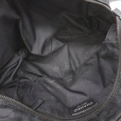 Chanel Pouch New Travel Nylon Black Men Women Unisex