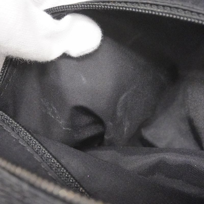 Chanel Pouch New Travel Nylon Black Men Women Unisex