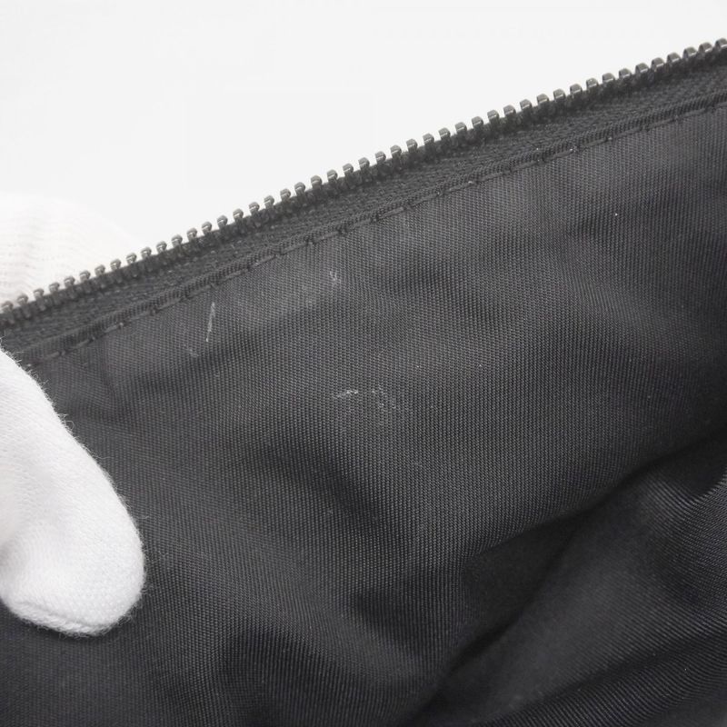 Chanel Pouch New Travel Nylon Black Men Women Unisex