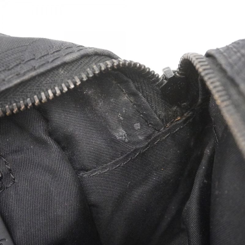 Chanel Pouch New Travel Nylon Black Men Women Unisex