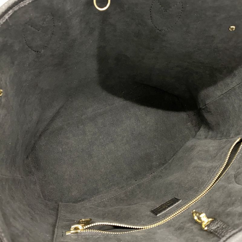 Louis Vuitton Tote Bag Monogram/empreinte Bicolor Neverfull MM M58907 Black