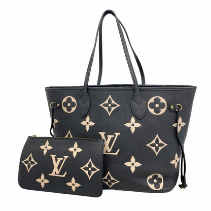 Louis Vuitton Tote Bag Monogram/empreinte Bicolor Neverfull MM M58907 Black