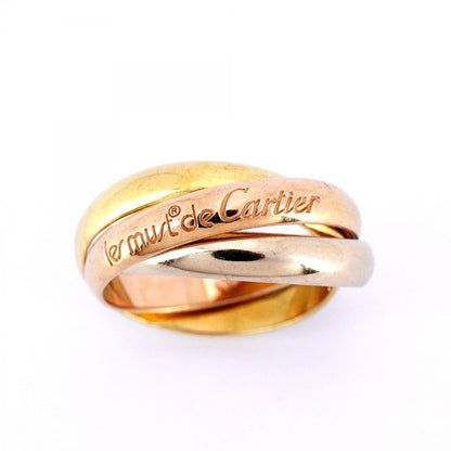 Cartier Ring Trinity 18K Yellow Gold Yellow Gold 18K White Gold White Gold 18K