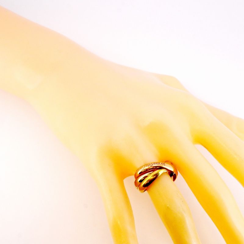 Cartier Ring Trinity 18K Yellow Gold Yellow Gold 18K White Gold White Gold 18K