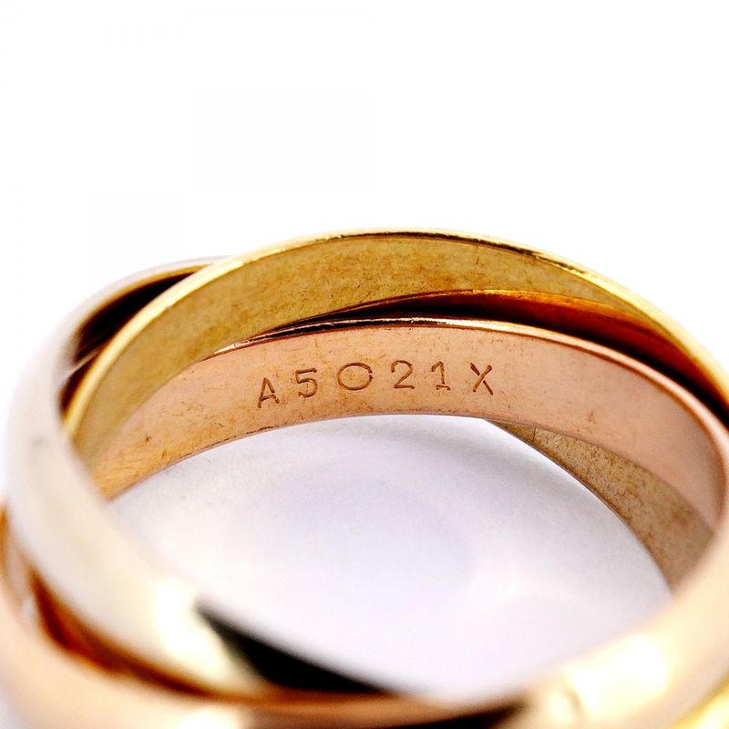 Cartier Ring Trinity 18K Yellow Gold Yellow Gold 18K White Gold White Gold 18K