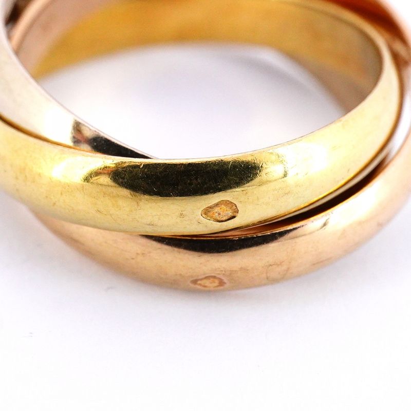 Cartier Ring Trinity 18K Yellow Gold Yellow Gold 18K White Gold White Gold 18K