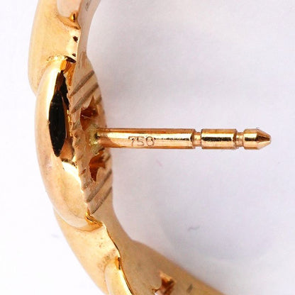 Hermes Earrings Ancienne Chaine D'ancre 18K Pink Gold Pink Gold Ladies