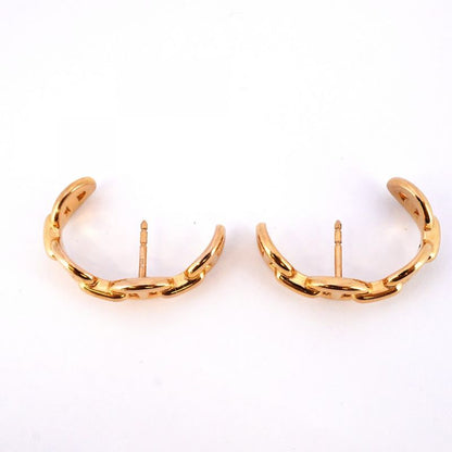 Hermes Earrings Ancienne Chaine D'ancre 18K Pink Gold Pink Gold Ladies