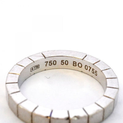 Cartier Ring Lanier 18K White Gold White Gold #50 Ladies