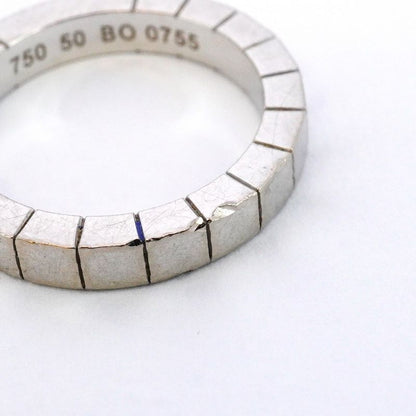 Cartier Ring Lanier 18K White Gold White Gold #50 Ladies
