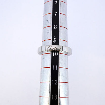 Cartier Ring Lanier 18K White Gold White Gold #50 Ladies