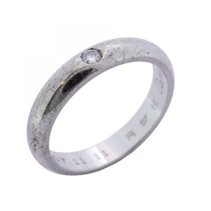 Cartier Ring Classic Winding 1PD Pt950 Platinum Diamond #51 Ladies