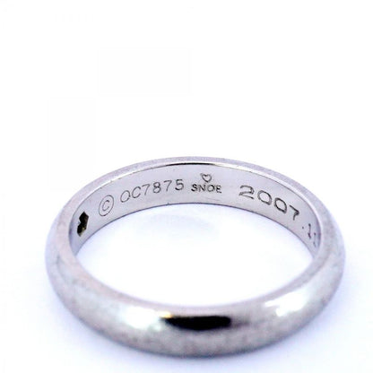Cartier Ring Classic Winding 1PD Pt950 Platinum Diamond #51 Ladies