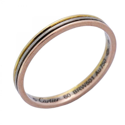 Cartier Ring Trinity Vendome 18K Yellow Gold Yellow Gold 18K White Gold White