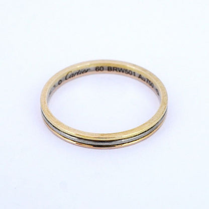 Cartier Ring Trinity Vendome 18K Yellow Gold Yellow Gold 18K White Gold White