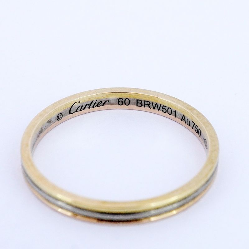 Cartier Ring Trinity Vendome 18K Yellow Gold Yellow Gold 18K White Gold White