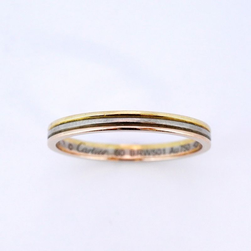 Cartier Ring Trinity Vendome 18K Yellow Gold Yellow Gold 18K White Gold White