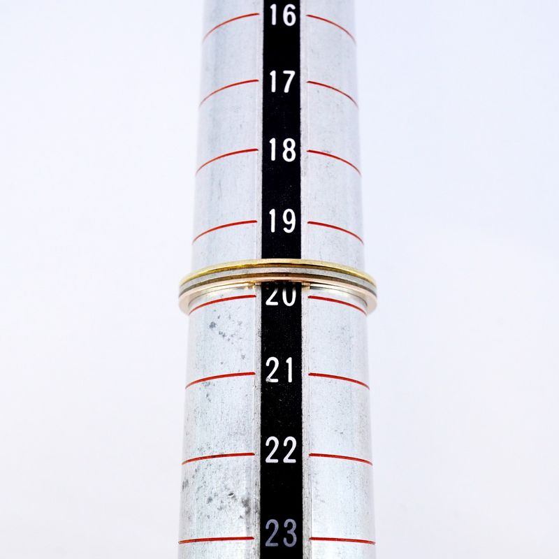 Cartier Ring Trinity Vendome 18K Yellow Gold Yellow Gold 18K White Gold White